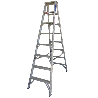 Pro Series Double Sided Step Ladder 2.4M