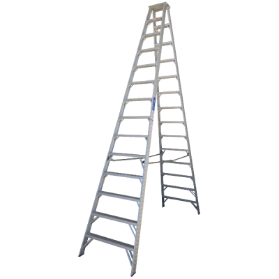 Pro Series Double Sided Step Ladder 4.3M