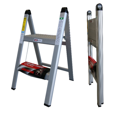 Aluminium Slimline Step Ladder 0.5M