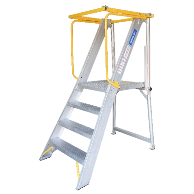 0.95M Platform Height Order Picking  Ladder 4 Step